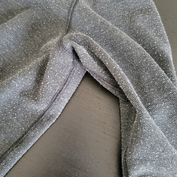 UnTuckIt Shrock Henley Shirt Casual Gray Snap Close Long Sleeve Men Medium - Picture 8 of 11